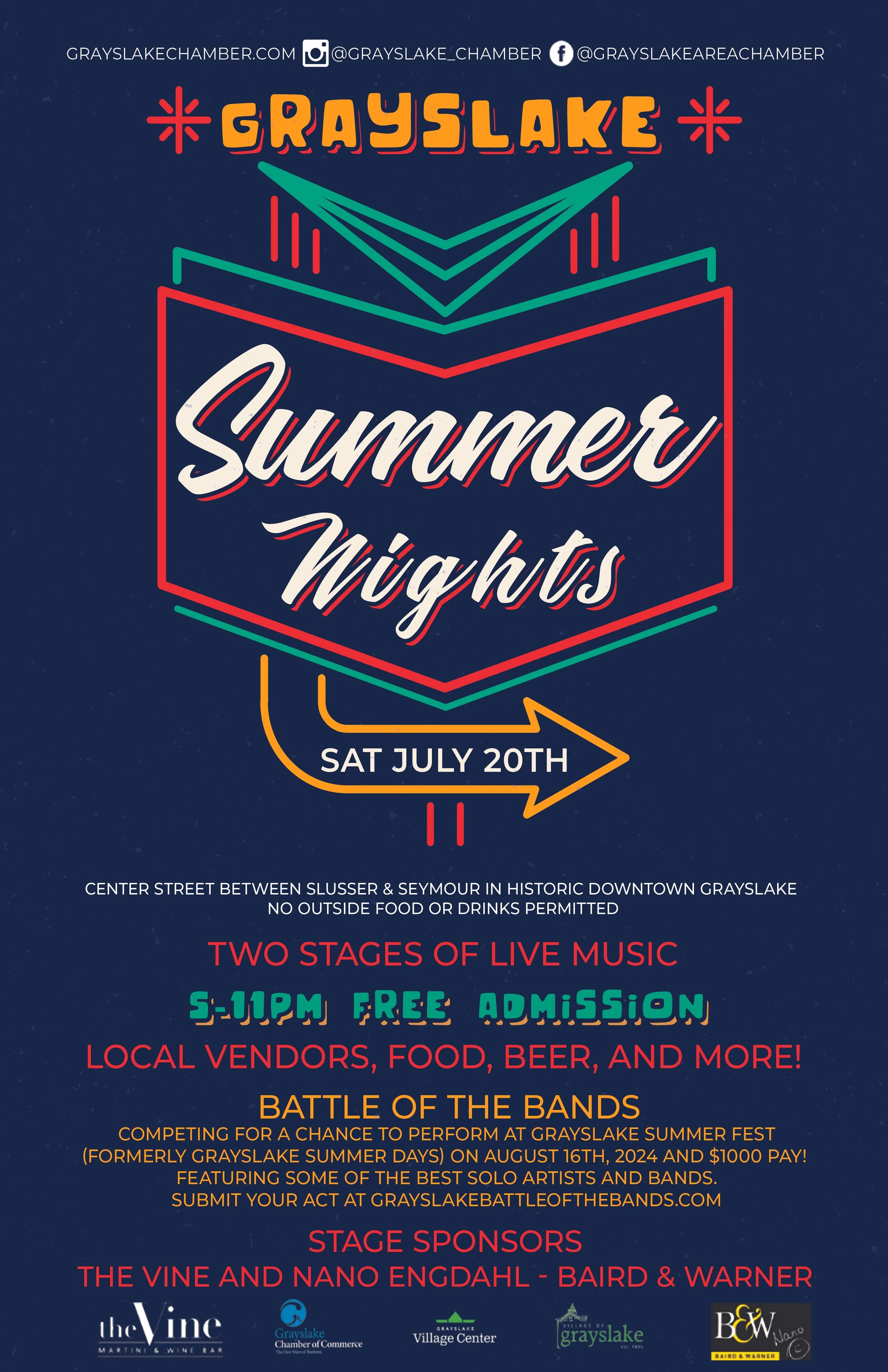 Grayslake Summer Nights — Grayslake Village Center
